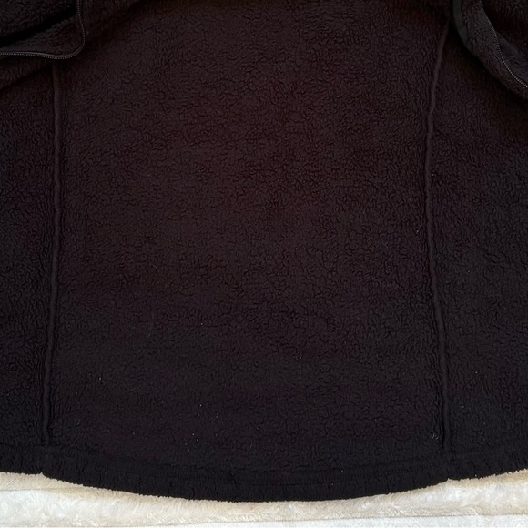 4/25$ MARMOT Full Zip Fleece Jacket Black Size Small - Picture 5 of 9